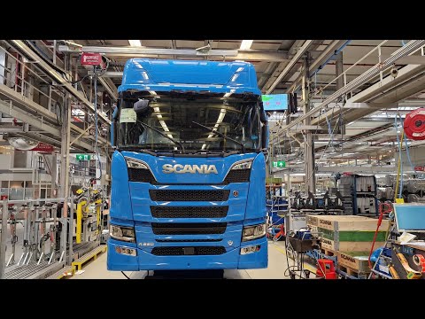 Inside Scania production: Manufacturing process at the Truck Factory