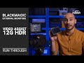Tutorial Menu Blackmagic Videoassist HDR