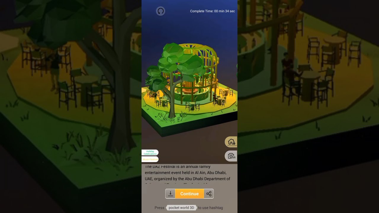 Pocket World 3D - Al Ain II - DAZ Festival