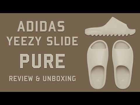PURE - Adidas Yeezy Slide - Review and Unboxing