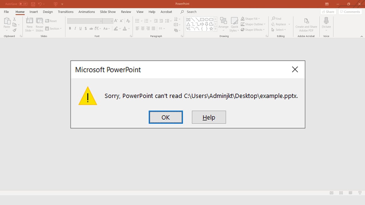 #howtofix Sorry, PowerPoint/Excel/Word can't read. - YouTube