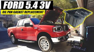 Simple Way To Replace Your Engine Oil Pan Gasket | 20042008 F150 5.4L 3v