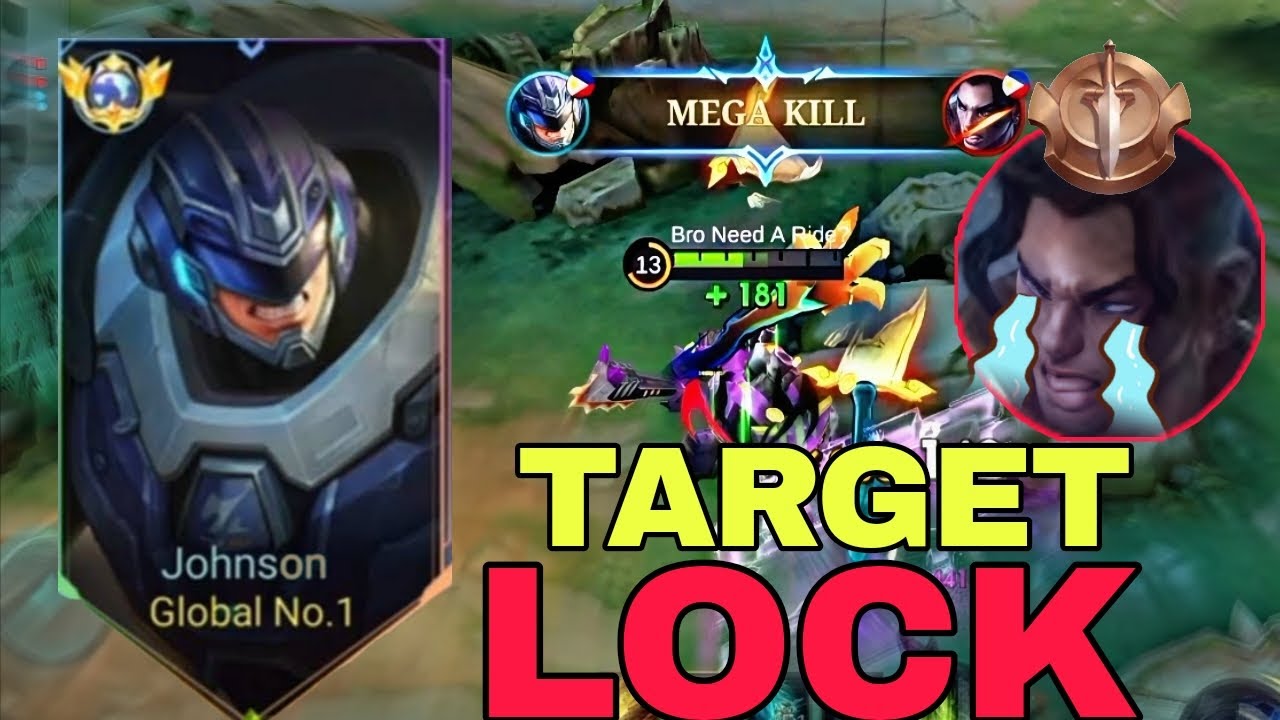 When Global Johnson Got Bored! Target Lock Brody ! 🔥 MLBB
