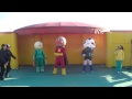 アンパンマンショー 記念撮影前 アンパンマン登場