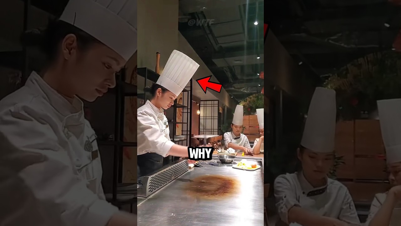 Why Chefs Wear Very Tall Hats?  👨‍🍳