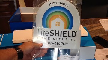 Unboxing less than 60 Seconds - Lifeshield Home Security System