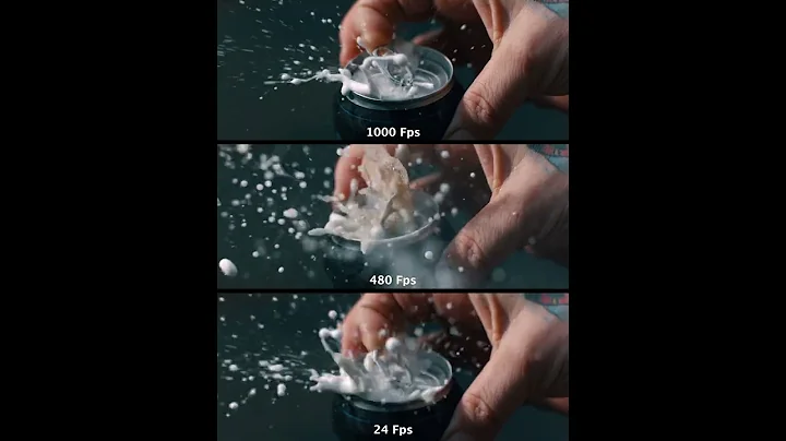 Beer Frame Rate 24fps vs 1000fps