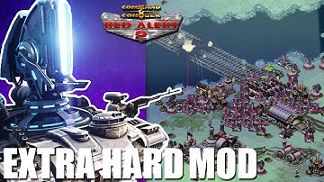 Red Alert 2 | Extra Hard Mod | Intensifying light trajectory