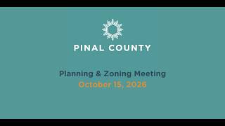 Planning & Zoning Meeting - October 15, 2026 (Part 2)
