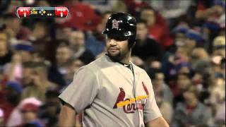 2011/09/16 Pujols' four hits