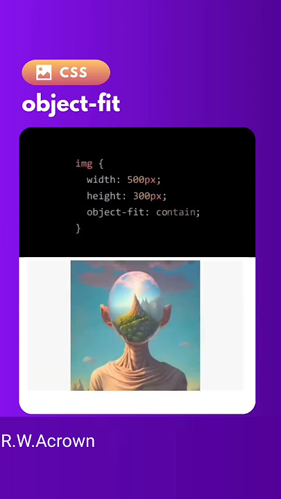 How to use CSS object-fit to control your images | CSS Object fit | CSS Training & Projects