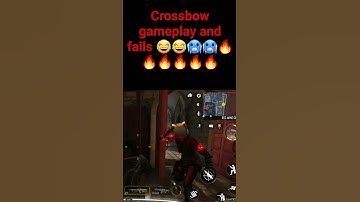 crossbow gameplay and fails🔥🔥 #mobile #gaming #trending #warzone #callofduty #mobile #mobilegame
