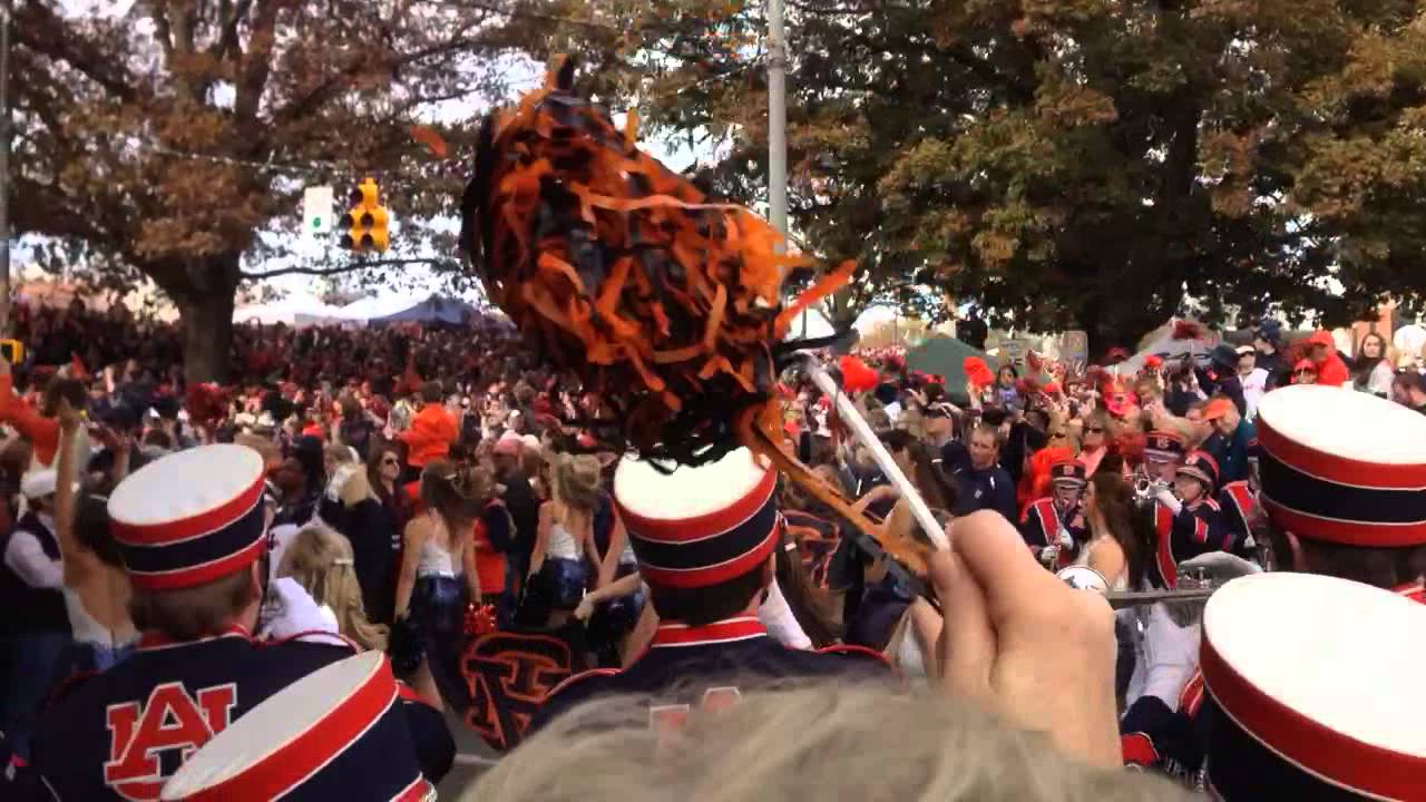Alabama vs. Auburn 2013 Tiger Walk YouTube
