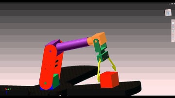 Dynamic Simulation of Robotic Arm Movement