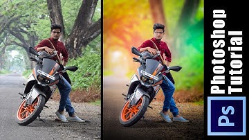 Photoshop Tutorial | How to Edit Outdoor Portrait | ( Blur & Color Background ) my technique