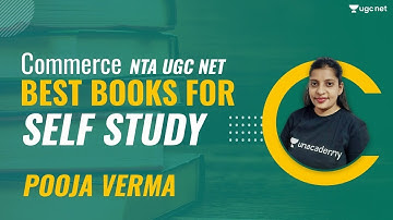 NTA UGC NET | Commerce Best Books for Self Study | by Pooja Verma