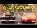 The fast and the furious  final race  homemade with toys comparison