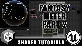 Fantasy Health Meter Part 2 - Procedural Shapes and Patterns - Episode 20