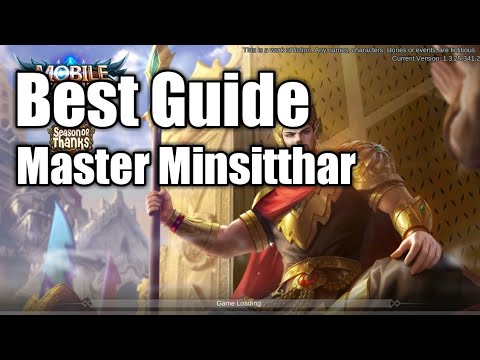 Minsitthar Guide | Best build to become pro: Mobile legends(2018) - YouTube