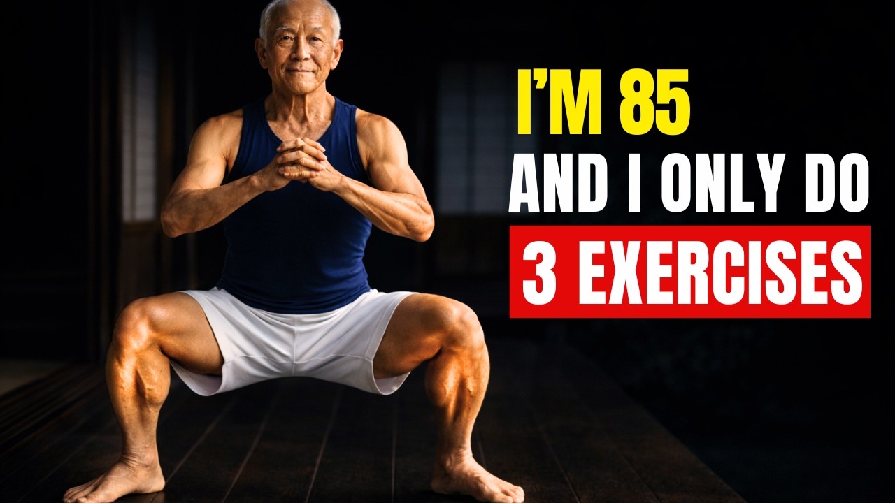 Вам больше 50? Эти 3 японских упражнения помогут вам оставаться в форме — спортзал не нужен.