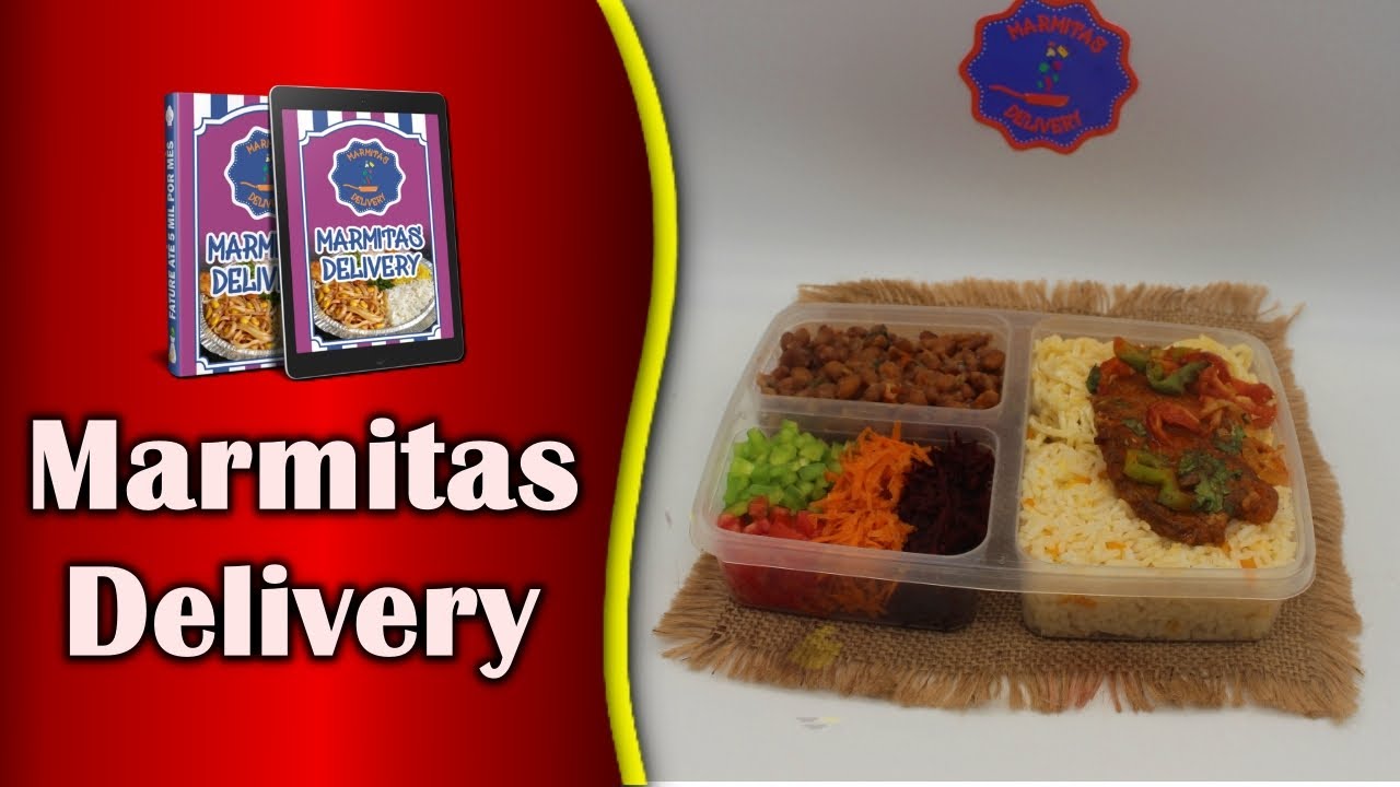 🍱Marmitas Delivery - Fature Vendendo Marmitex