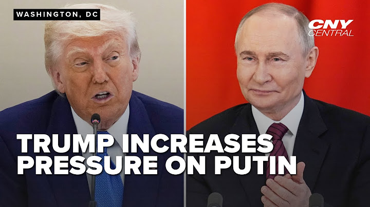 Trump sending weapons to Ukraine to pressure Russia's Putin into peace talks, expert says