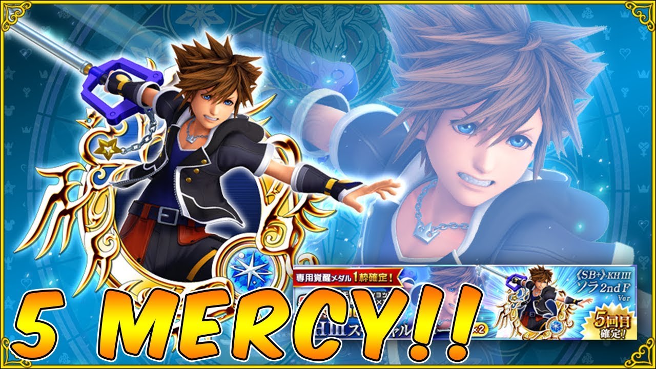 KHUx JP Update | Version 3.4.3 App Update, 5 Mercy SB+ KH3 2nd Form Sora & More!!