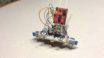 My robot project for BerkeleyX: EE40LX Electronic Interfaces