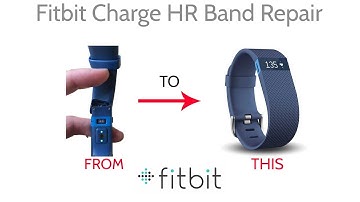 Repair Fitbit Charge HR Wristband Band Replacement How To Tutorial