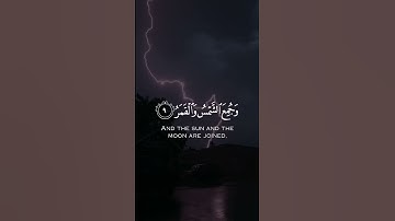تلاوة بصوت جميل فاذا برق البصر رعد الكردي