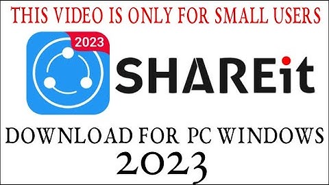 Shareit download for PC Windows step by step 2023