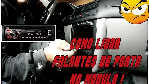 Como colocar alto falante no som?