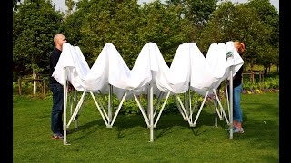 How to Set-up Eurmax10X20 Instant Pop Up Canopy Tent