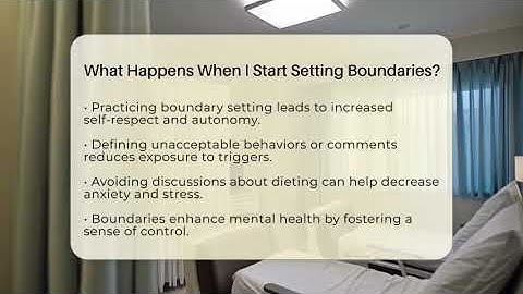 What Happens When I Start Setting Boundaries? - Inside Body Image