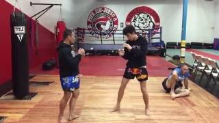 Kick Catch Counter Combo- Srisuk Muay Thai