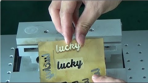 Ezcad3 tutorial How to cut copper silver gold / fiber laser