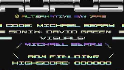 Commodore 64: Reckless Rufus game ending by Alternative Software