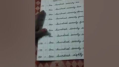 Number names  171 - 180 | Maths | Grade 1 | CBSE | NCERT | Lots Of Tutorials