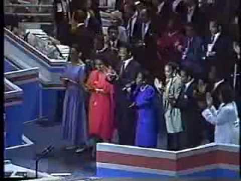 Ron Brown Interview after Jesse Jackson Speech to 1988 DNC