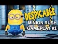 Despicable minion rush  grus lab  gameplay part 1