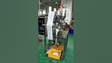 Automatic cup dosing 3 material mixed vertical bag form fill seal packing machine