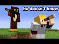 Fooling my Friend who thinks He&#39;s Alone in Minecraft