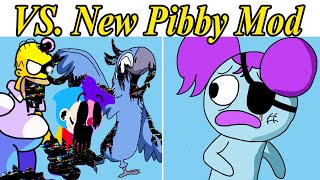 Friday Night Funkin' New VS Pibby Homer - Pibby Blue Rio _ Pibby Plim Plim  (FNF Pibby Mod)