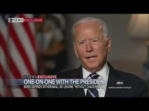 Biden Says Intel Predicted Taliban Takeover, But Agrees With Past Statement It Was “Highly Unlikely”