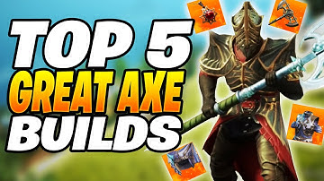 TOP 5 BEST GREAT AXE BUILDS! New World Aeternum Great Axe Build Guide