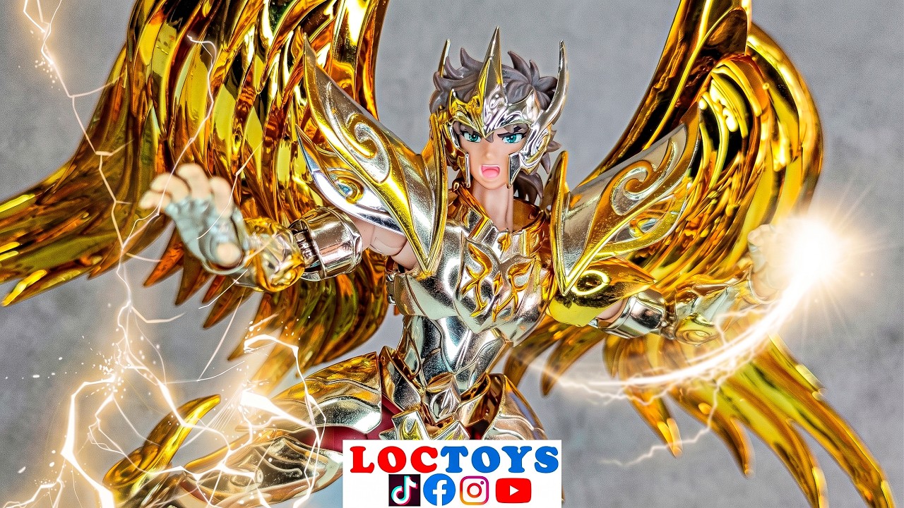 ⭐Sagitario Aioros Myth Cloth SOG Soul of Gold RH Model Saint Seiya ...