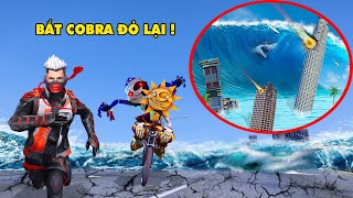 GTA 5 Sóng Thần Tấn Công Thành Phố COBRA Trở Thành Tội Phạm Bỏ Chạy Trước Sự Truy Bắt Của SUN MOON