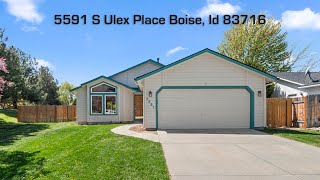 5591 S Ulex Pl Boise, Id 83716 for Lease