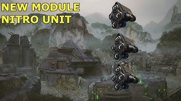 New Passive Module Nitro Unit. War Robots Test Server