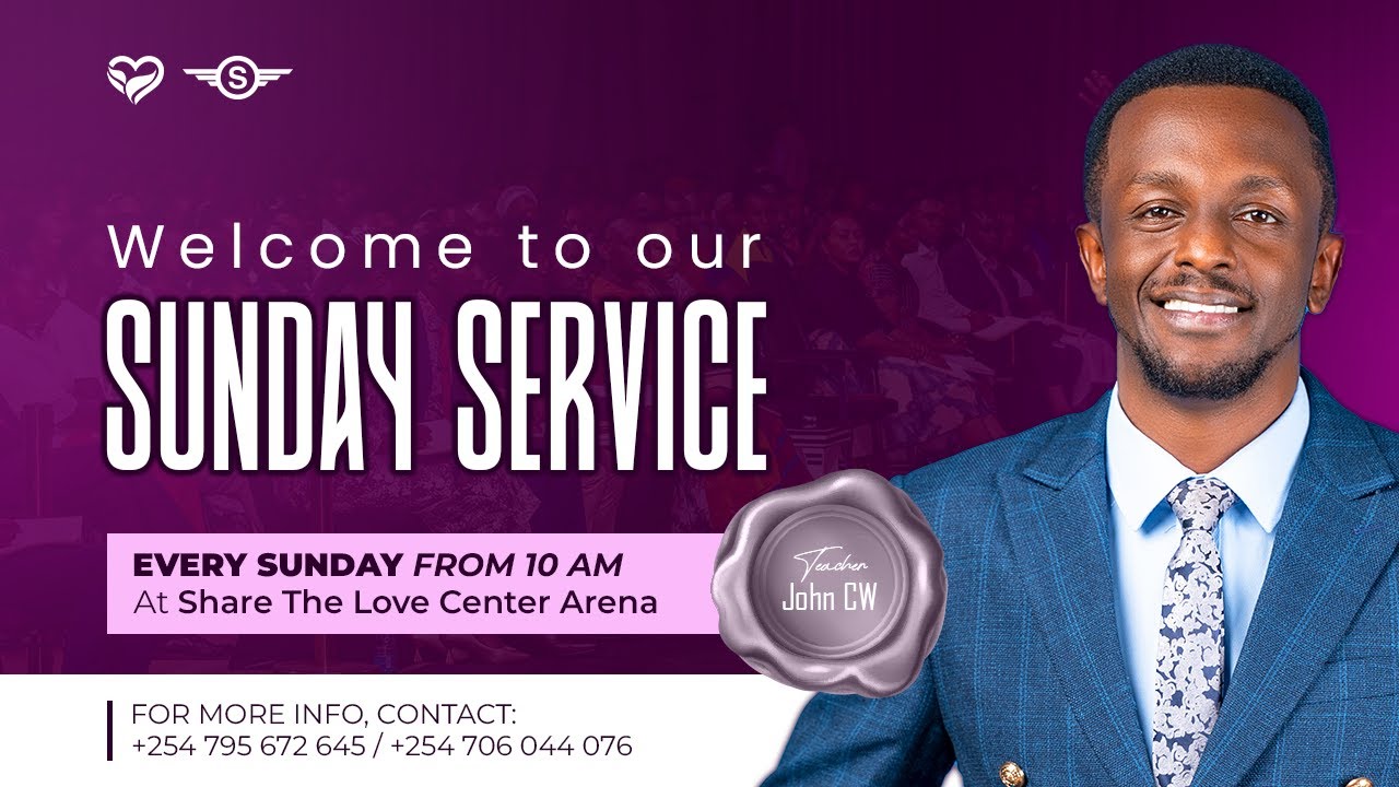 SUNDAY SERVICE WITH TR JOHN CW 17-08-2025.